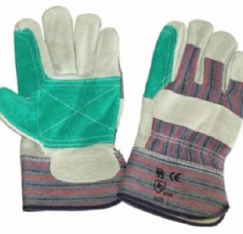 GLOVES CANDY STRIPE GREEN BACK RIGGERS G010