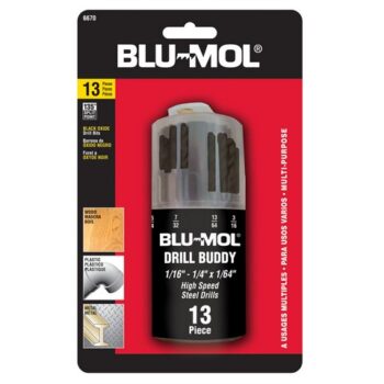 BLU-MOL HSS DRILL BIT 13PC 1.5-6.5MM - BM0160188