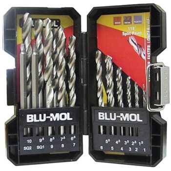 BLU-MOL HSS DRILL BIT 19PC 1.0-10MM - BM0160189