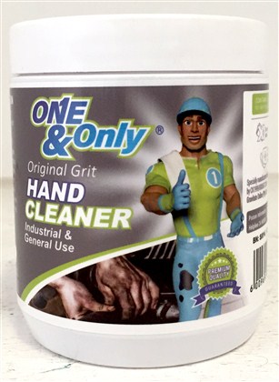 ONE & ONLY HAND CLEANER GRIT  500GR TUB FGRI001 - 