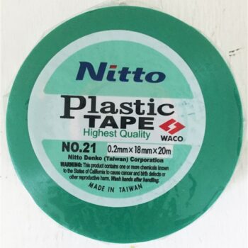 INSULATION TAPE NITTO 20MT GREEN - 