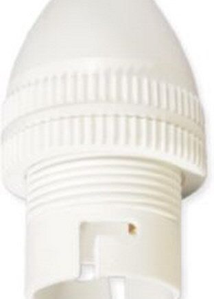 ELECTRICAL MTS LAMP HOLDER 10MM WHITE L - ELE1230