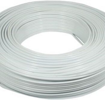 ELECTRICAL MTS WIRE SURFACE FLAT WHT 2.5X100M - ELE3515