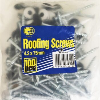 SCREW ROOFING [COMB/WASHER] CORRULOCK  75MM BOX OF 100