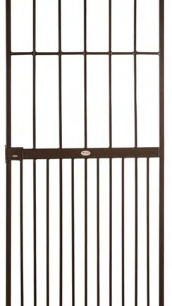 SECURITY GATE P/COATED BROWN LANZ 813X2032