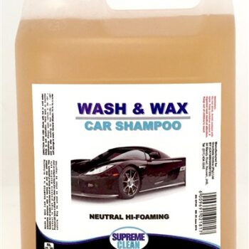 SLIKK WASH & WAX CAR SHAMPOO  5LTR FAUT003