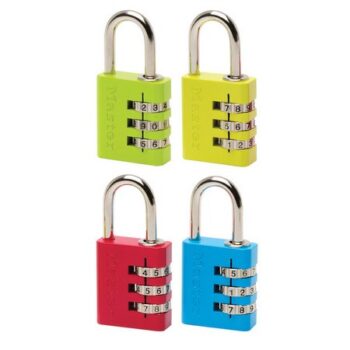 PADLOCK MASTER COMBINATION ALUMINIUM 30MM COL 350426 - MAS2290