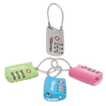PADLOCK MASTER COMBINATION TSA 30MM CABL 300008 - MAS2305