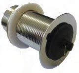 WASTE BASIN CP SLOTTED WITH BRASS NUT 32MM