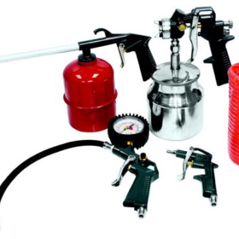 SPRAY GUN KIT 5PCE ROT