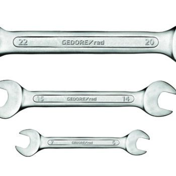 SPANNER GED RED D.O.E SET 6-22MM 8PCE