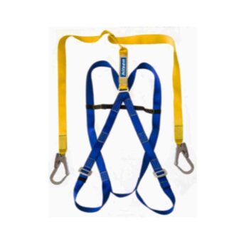 SAFETY HARNESS DOUBLE LANYARD & SNAP HOOKS