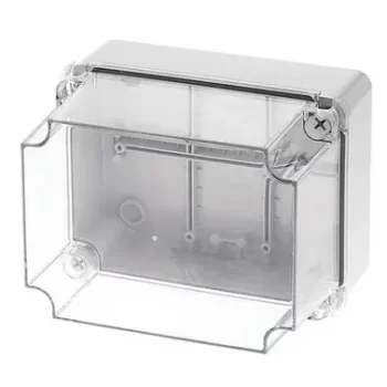 Enclosure with transparent lid