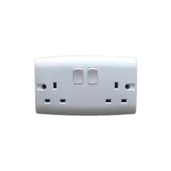 Double 13A Switched Socket